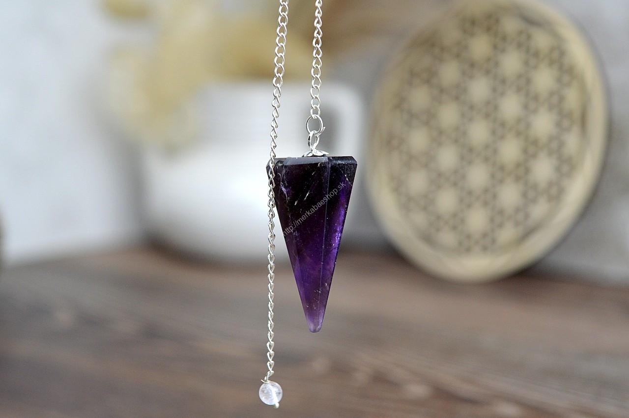 Kyvadlo AMETYST špic