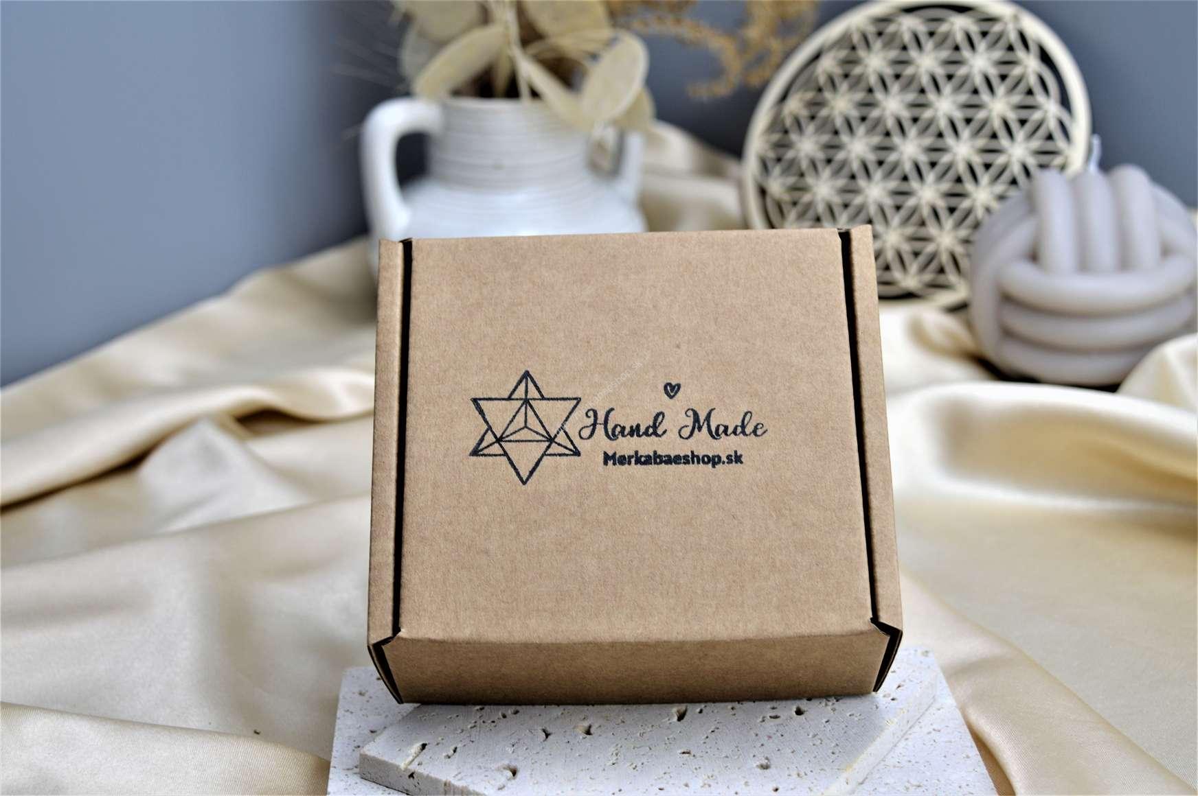 Ochranný náhrdelník Merkaba - Ametyst fazetovaný – Obrázok 4