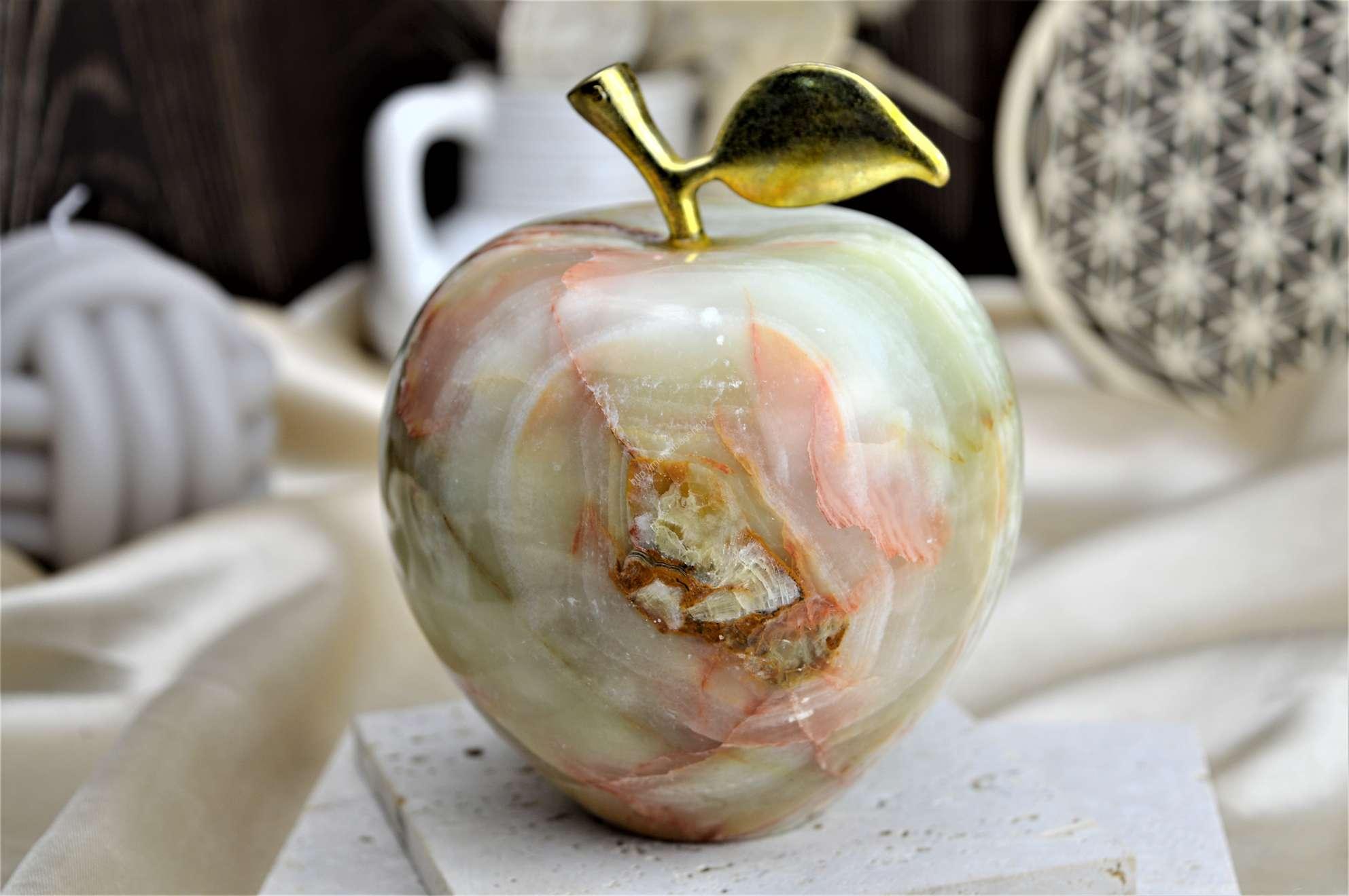 Jabĺčko prosperity zlatý ónyx XXL1 1,4kg – Obrázok 2