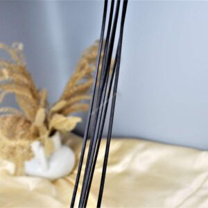 Koža / Kožka na prívesok 1m čierna