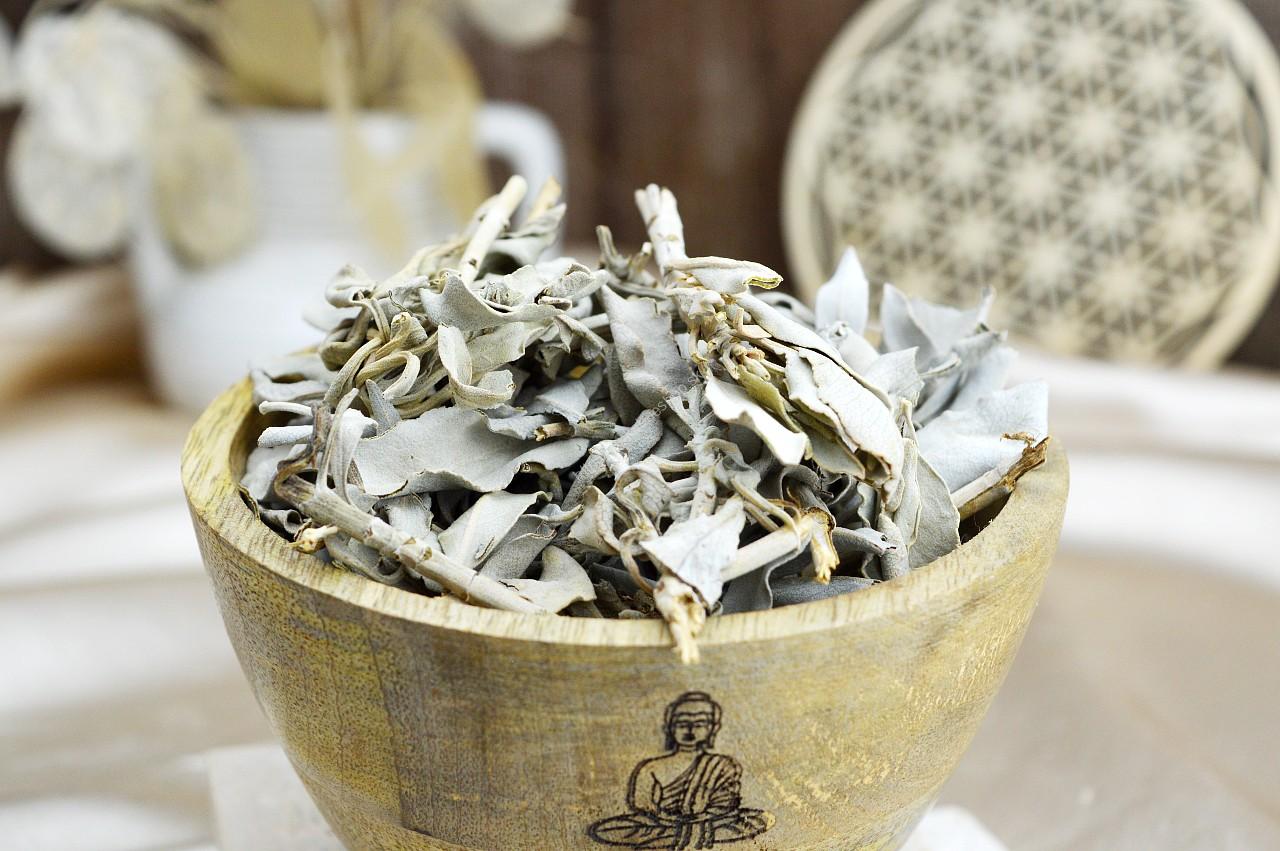 BIELA ŠALVIA 25g - Očista, Ochrana, Navýšenie Vibrácií