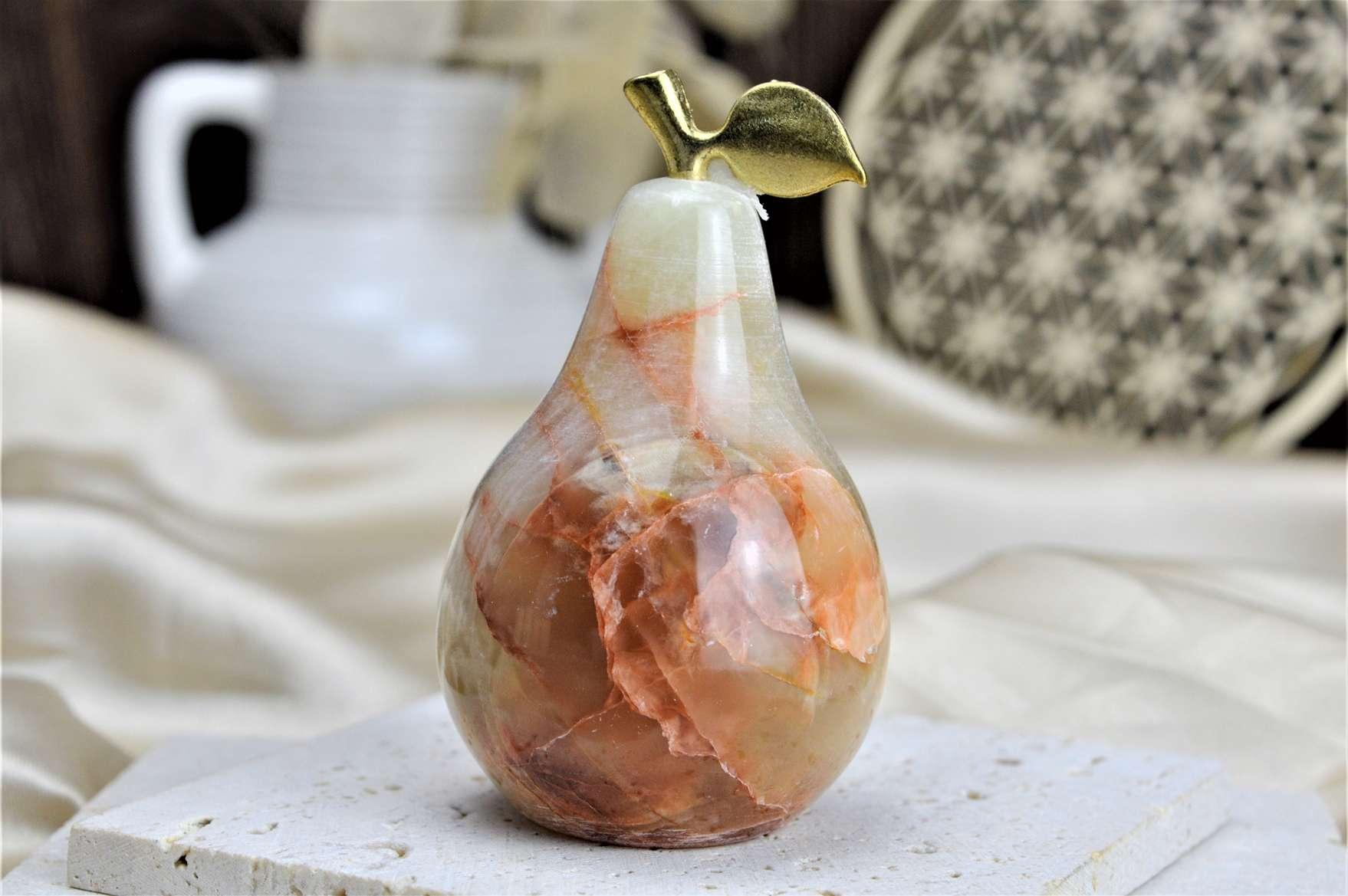 Hruška Zdravia, Plodnosti, Hojnosti a Vitality zo ZLATÉHO ÓNYXU / ARAGONITU #10 – Obrázok 2