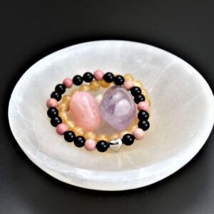 Magická Miska zo Selenitu kruhová