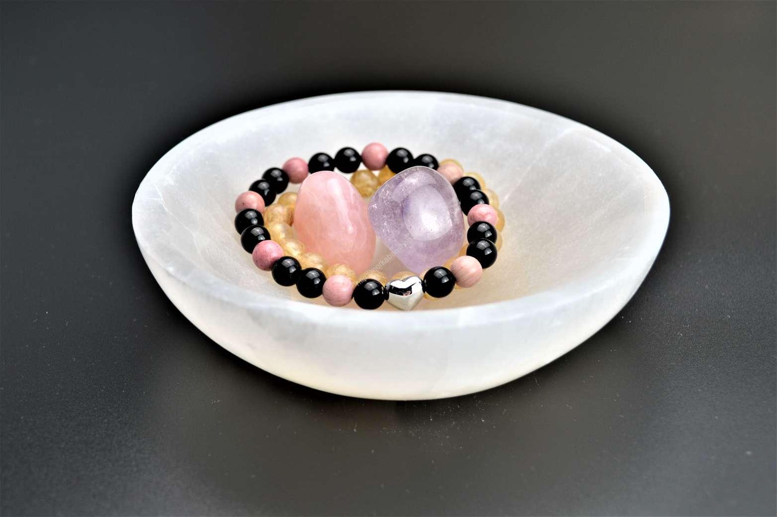 Magická Miska zo Selenitu kruhová