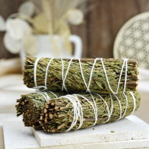 Vykurovacie zväzky CÉDER 10cm - Prehĺbenie meditácie, Upokojenie, Zmiernenie úzkosti