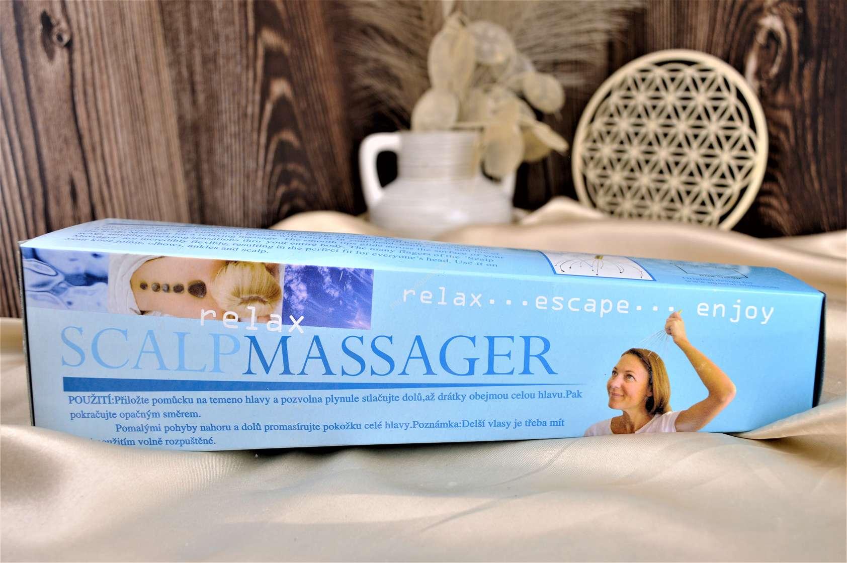 Antistresová / relaxačná pomôcka na masáž hlavy – Obrázok 3