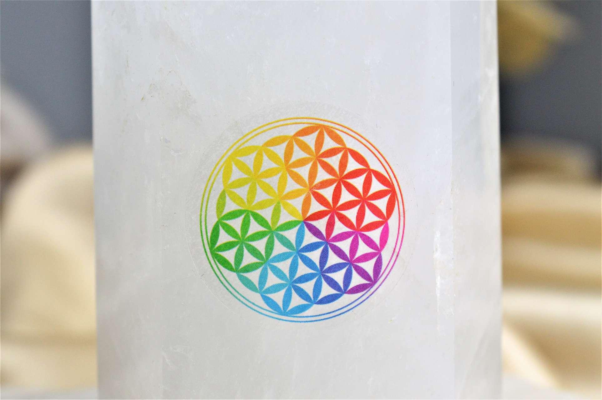 4KS Čakrová nálepka Kvet Života 1