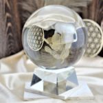 Feng-Shui brúsená veštecká Kryštáľová guľa AA kvalita 14,5 cm 4,4kg v Darčekovom Balení