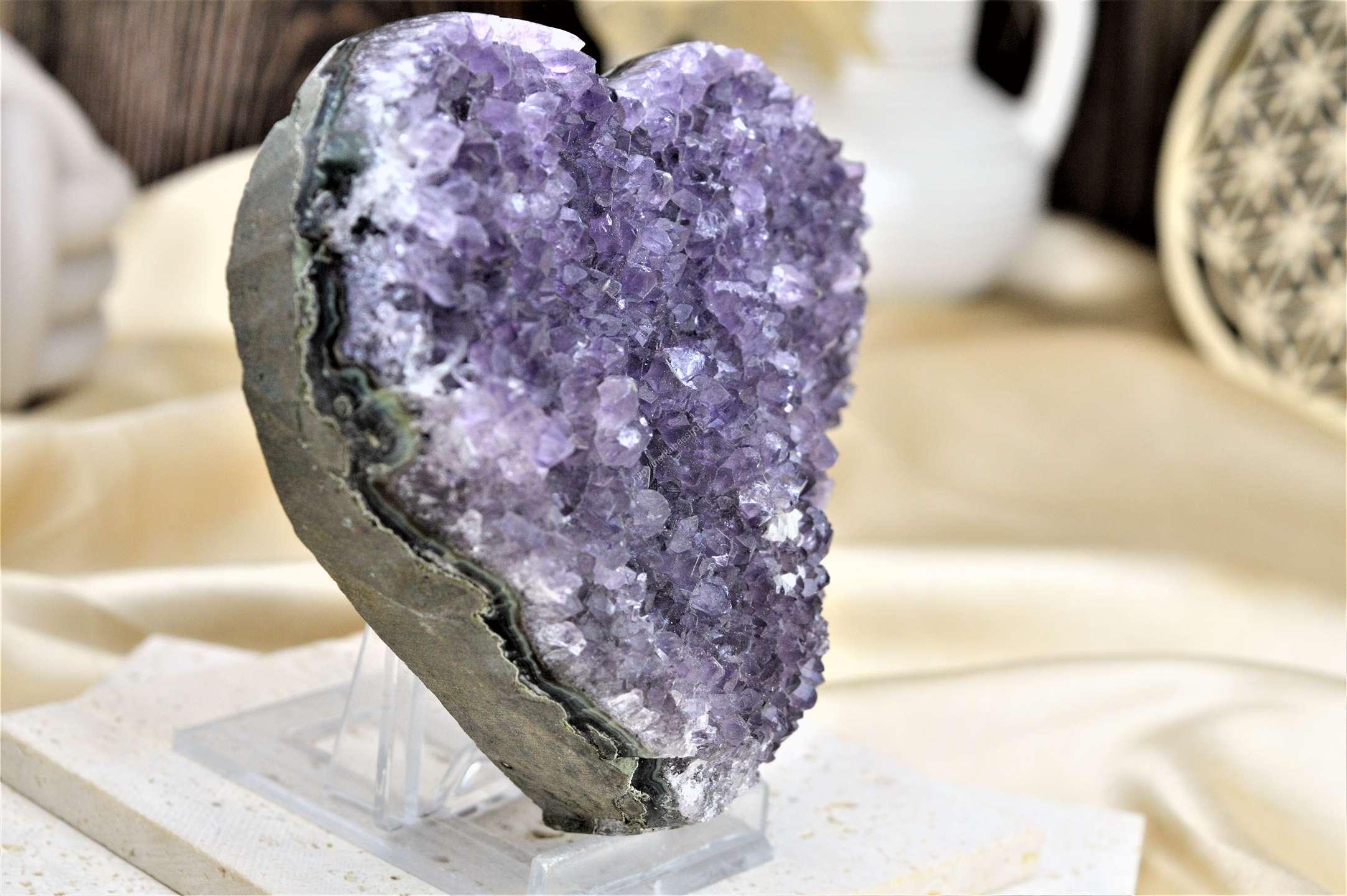 Ametystová drúza SRDCE rovnováhy 3 – Obrázok 3