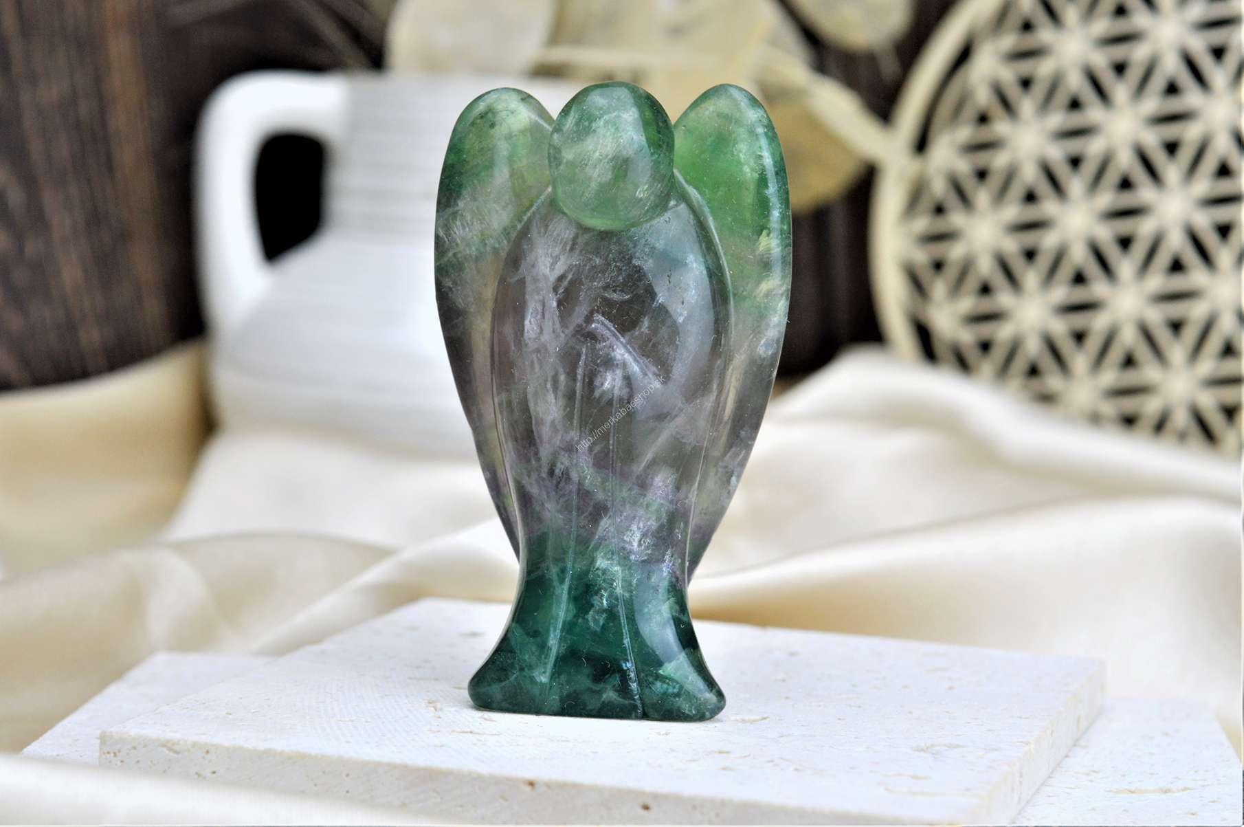 Anjelik Jasnej Intuície a sústredenia z Fluoritu - veľký