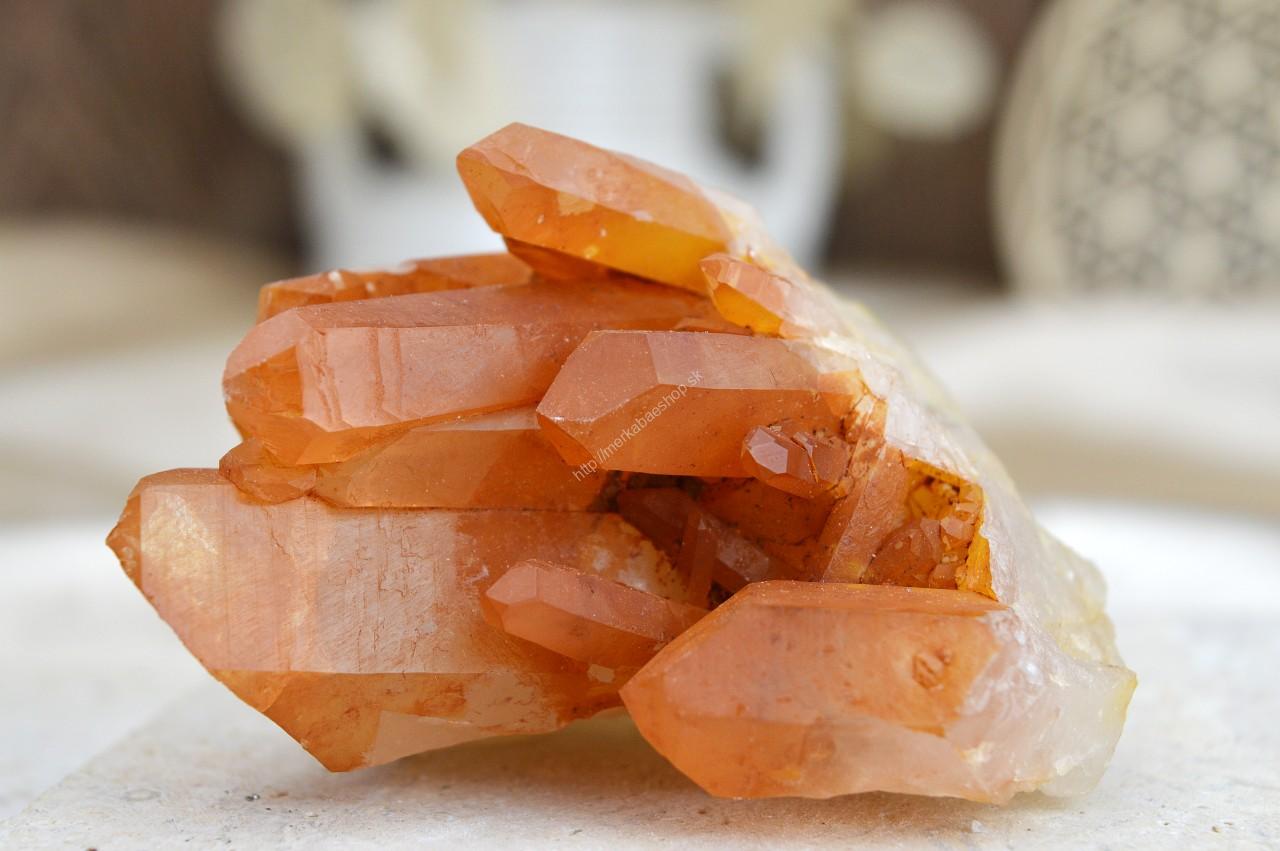 Drúza KRIŠTÁĽ TANGERIT/Krištáľ s Hematitom #4 - Energia, Ochrana, Rovnováha, Nové začiatky – Obrázok 2