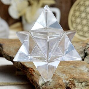 Merkaba z  KRIŠTÁĽU 10 cm