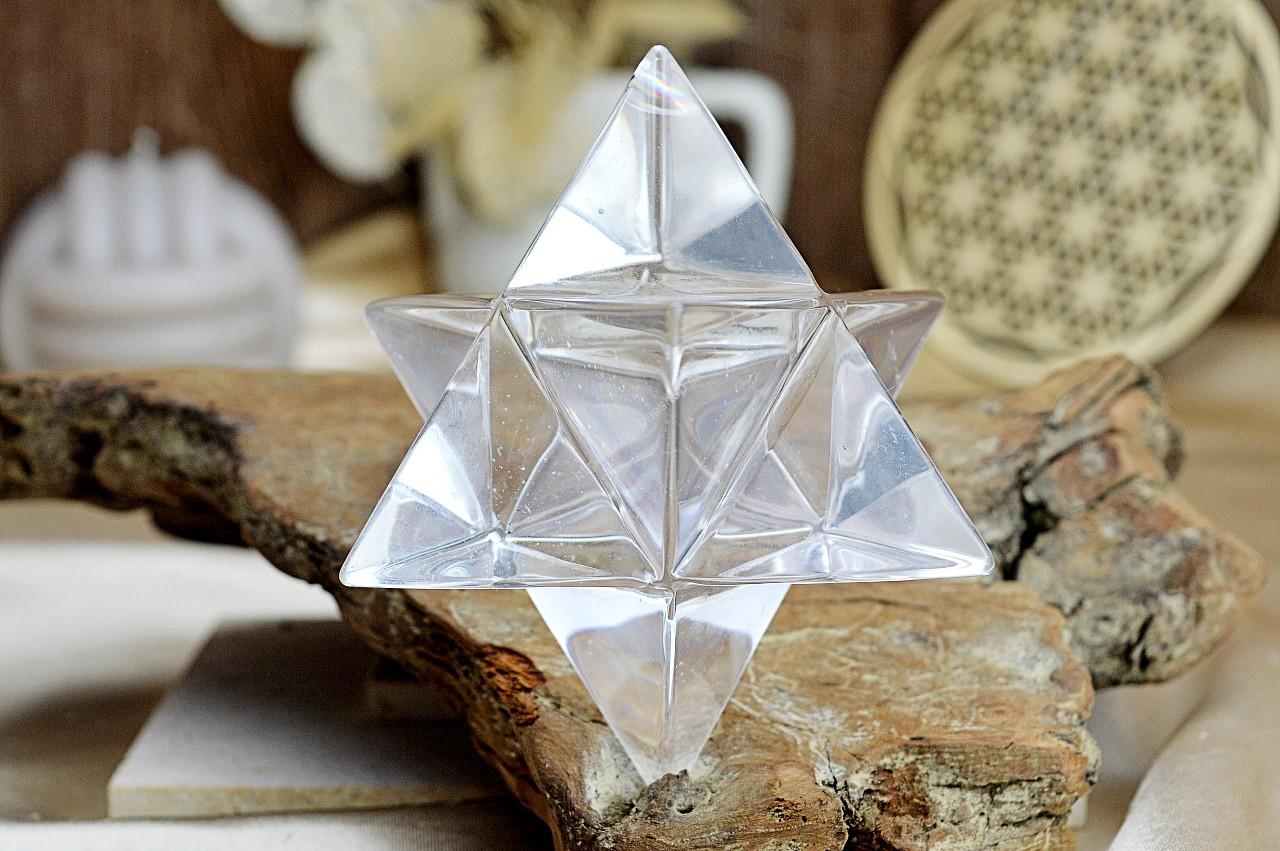 Merkaba z KRIŠTÁĽU 10 cm