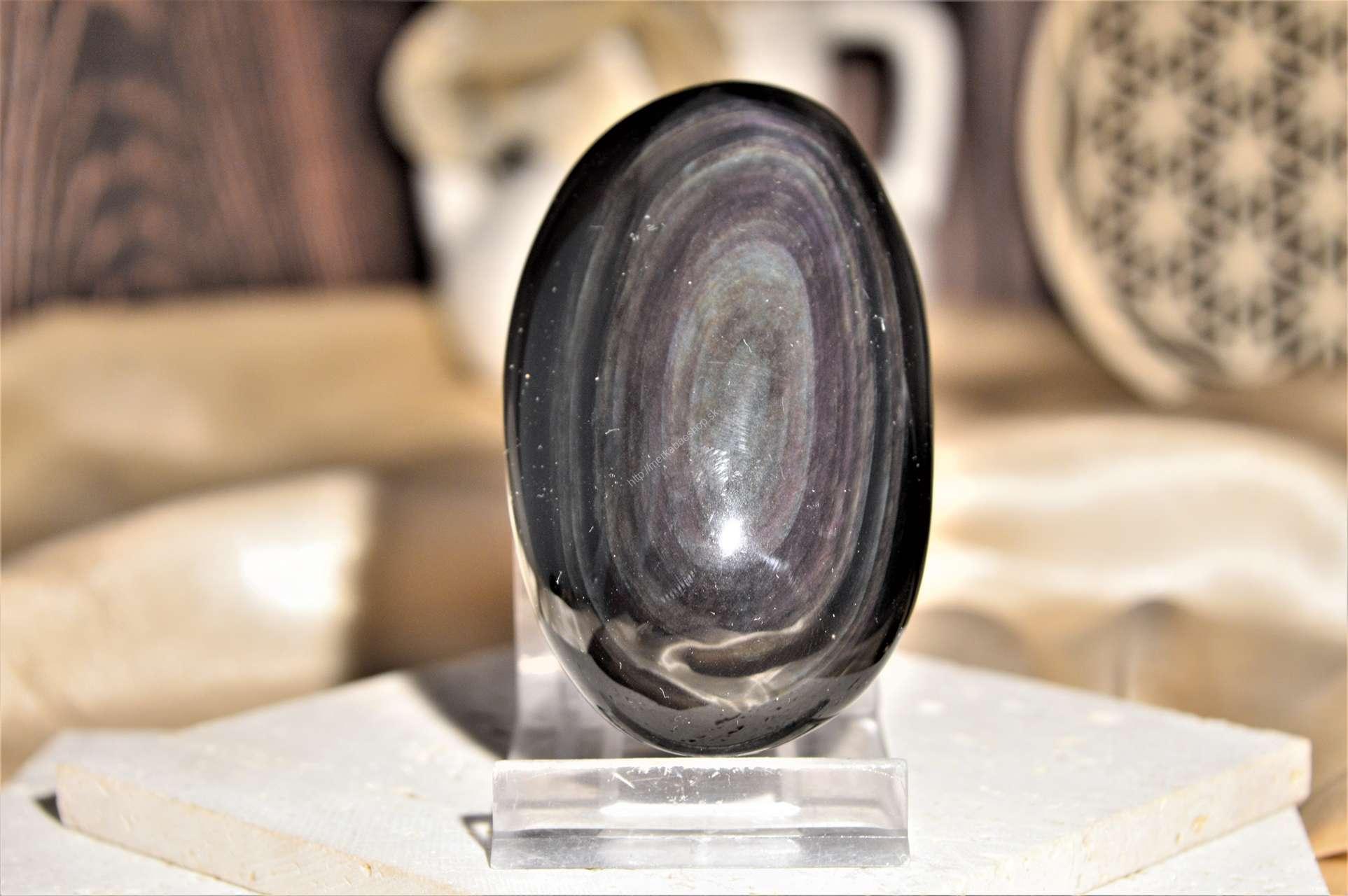 Obsidián Dúhový 1 od temnoty k svetlu, štastie AAA kvalita – Obrázok 2