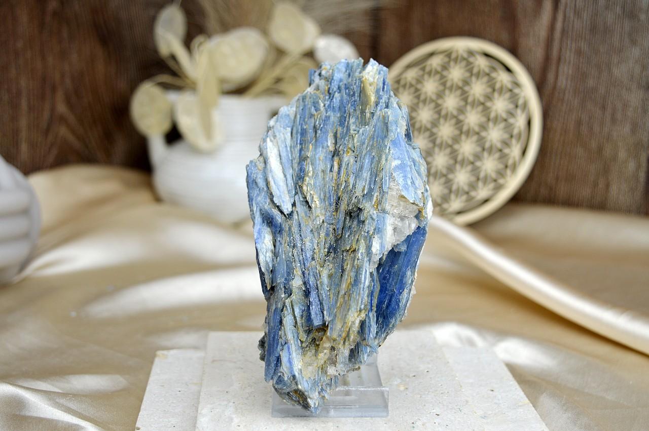 Surový KYANIT Disten #2 - 0,43kg (Duchovné vedenie, pozitívne myslenie, komunikácia, meditácia ) – Obrázok 2