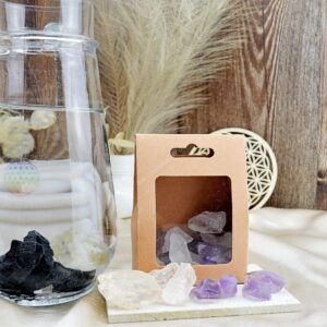 sada na prípravu liečivej krištáľovej vody DUCHOVNÁ OČISTA