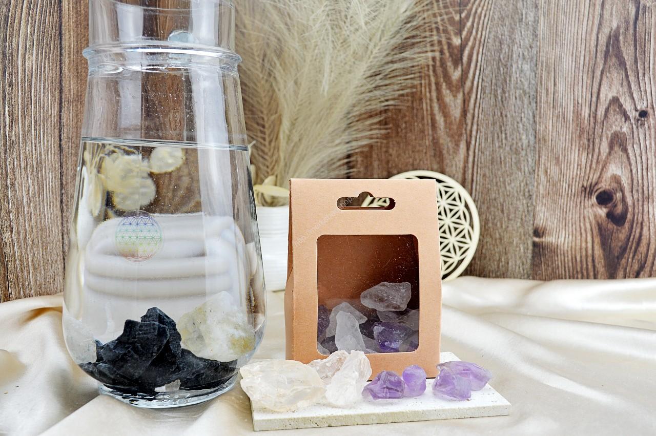 sada na prípravu liečivej krištáľovej vody DUCHOVNÁ OČISTA