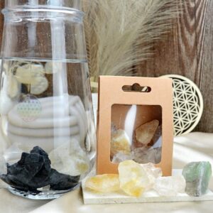 sada na prípravu liečivej krištáľovej vody ENERGIA A POKOJ