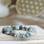 LARIMAR sekaný - Energia Bohyne, Upokojuje, Komunikácia (Plejádsky kameň) B kvalita