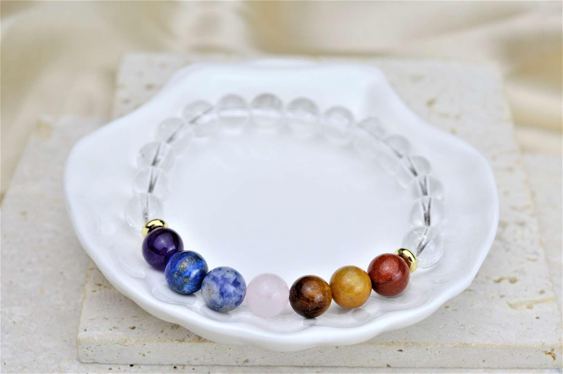 ČAKROVÝ NÁRAMOK + KRIŠTÁĽ - Harmonizácia čakier, zdravie fyzické, psychické, duševné