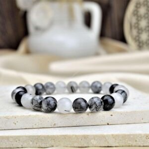 KRIŠTÁĽ S TURMALÍNOM 1 - Silná Ochrana, Celková očista, Duševný vývoj, Odpustenie, Rozpustenie Blokád