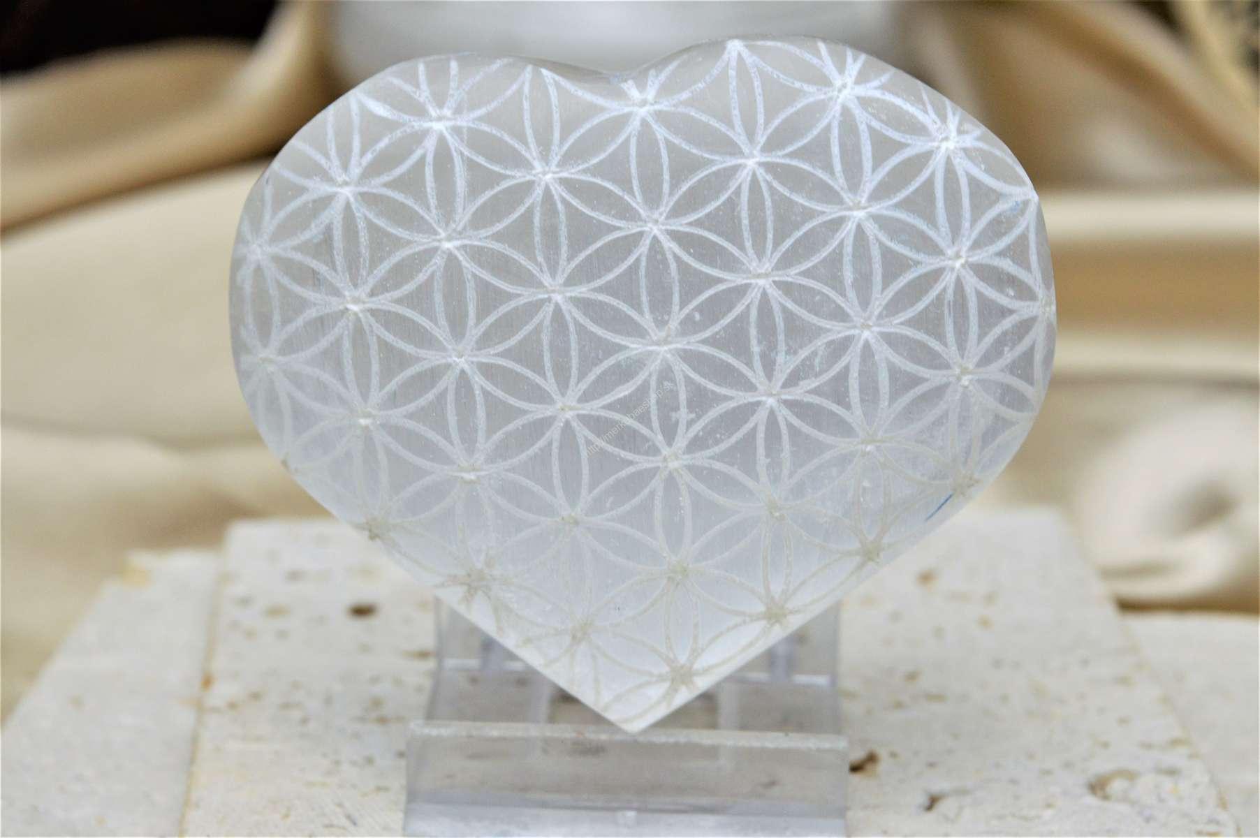 SELENITOVÉ Srdce Kvet Zivota