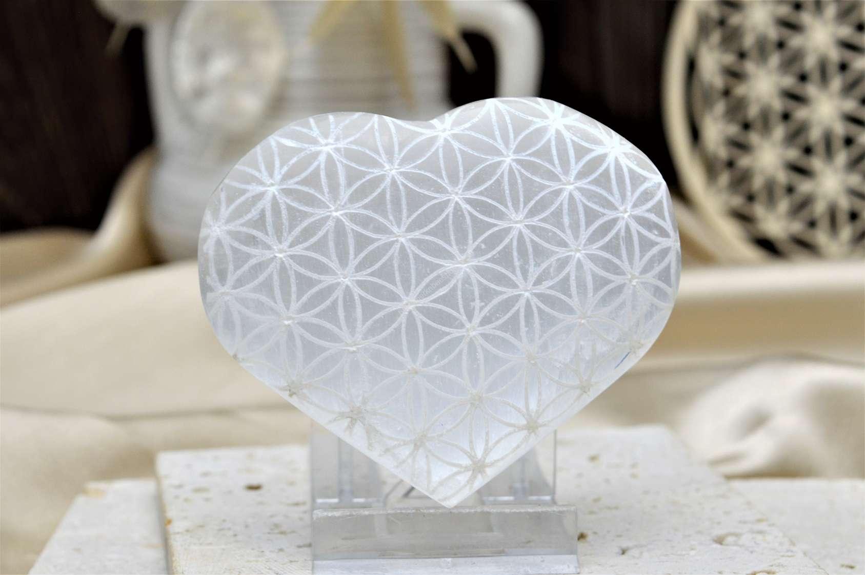 SELENITOVÉ Srdce Kvet Zivota