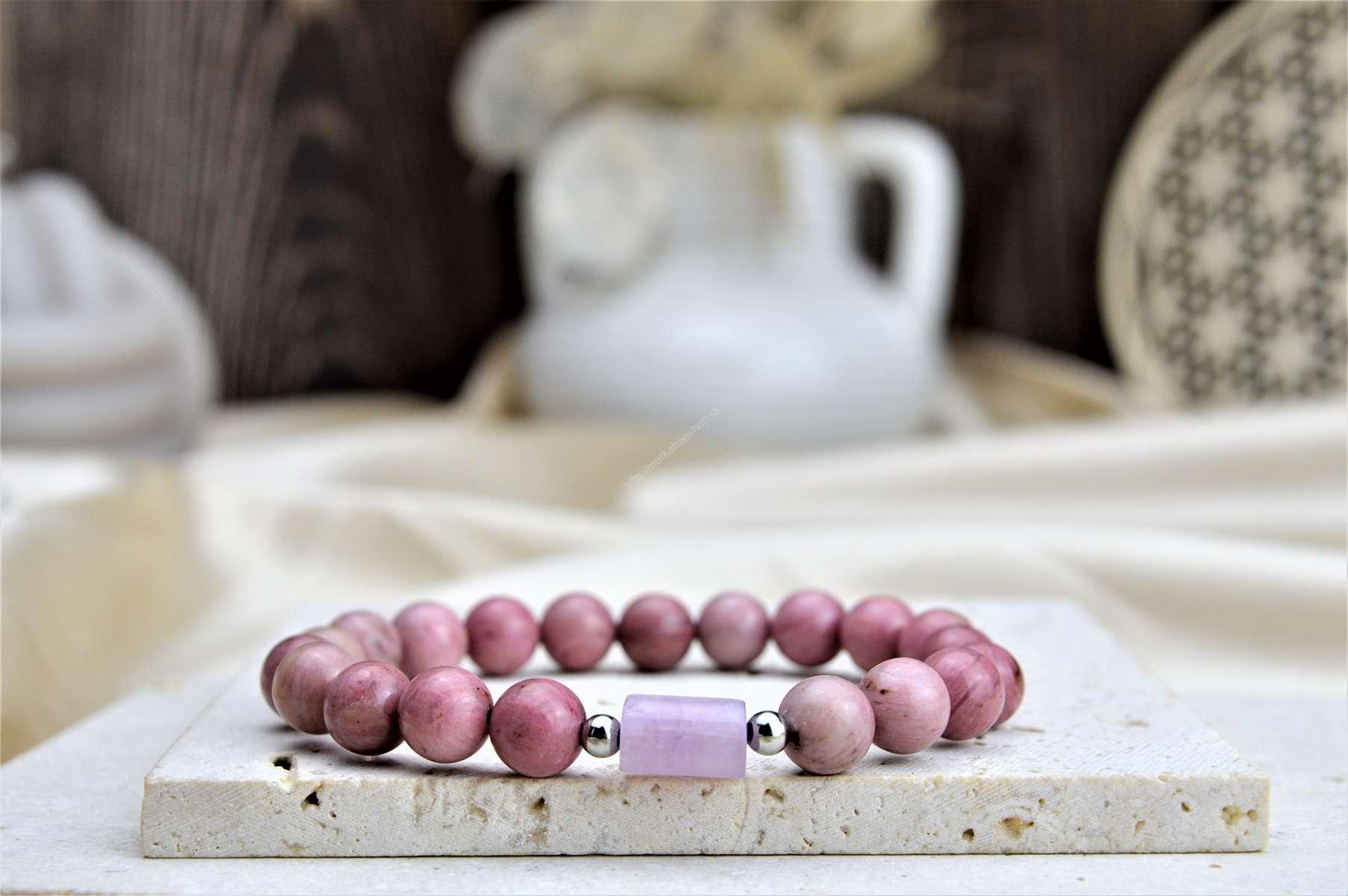 RODONIT+KUNZIT- Bezpodmienečná Božská láska, Liečenie traumy, Emocionálne liečenie, Ochrana Aury, Vysoké Vibrácie