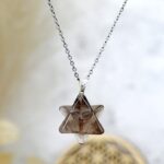 Prívesok MERKABA ZÁHNEDA + kožka - Ochrana, Svetlo na Zemi, Majster liečiteľ, Uzemnenie, Sila, Energia