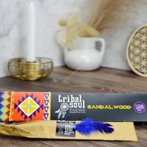 Vonné tyčinky TRIBAL Soul- SANTALWOOD/ SANTALOVÉ DREVO