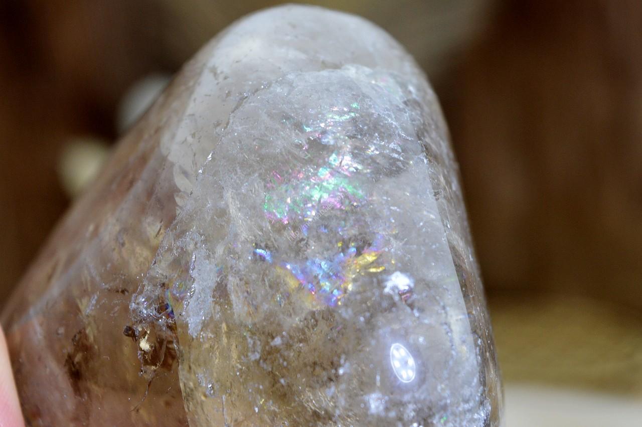 Jumbo XXXL ZÁHNEDA s Dúhami 0,51kg– Uzemnenie, Pokoj, Rovnováha, Obnova Energie, Zníženie Úzkosti a Paniky – Obrázok 2