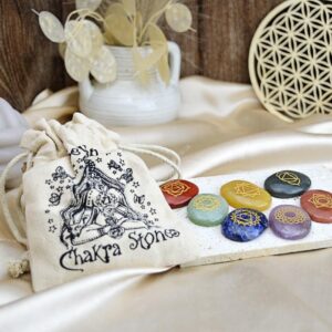 ČAKROVÁ SADA kameňov vo Vrecúšku - veľké oválne