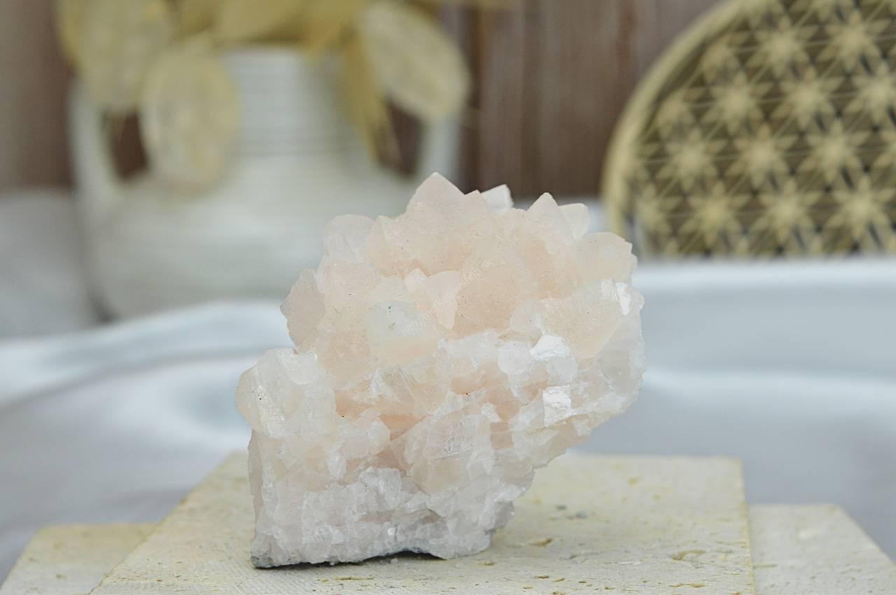 Drúza MANGANOKALCIT #11- Láska, Harmonizácia solar plexus, Vnútorný pokoj, Liečenie zranenej Duše