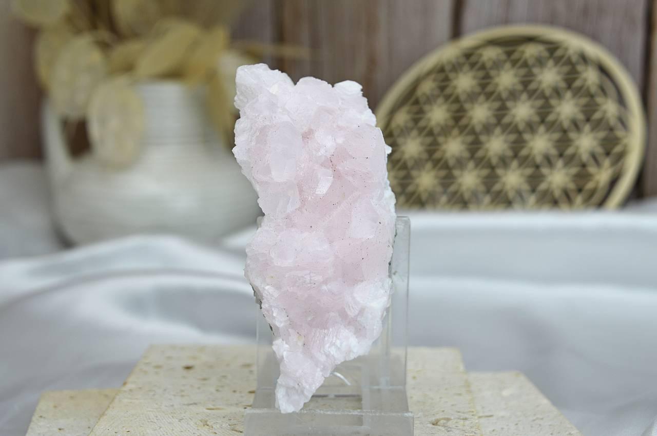 Drúza MANGANOKALCIT #13- Láska, Harmonizácia solar plexus, Vnútorný pokoj, Liečenie zranenej Duše