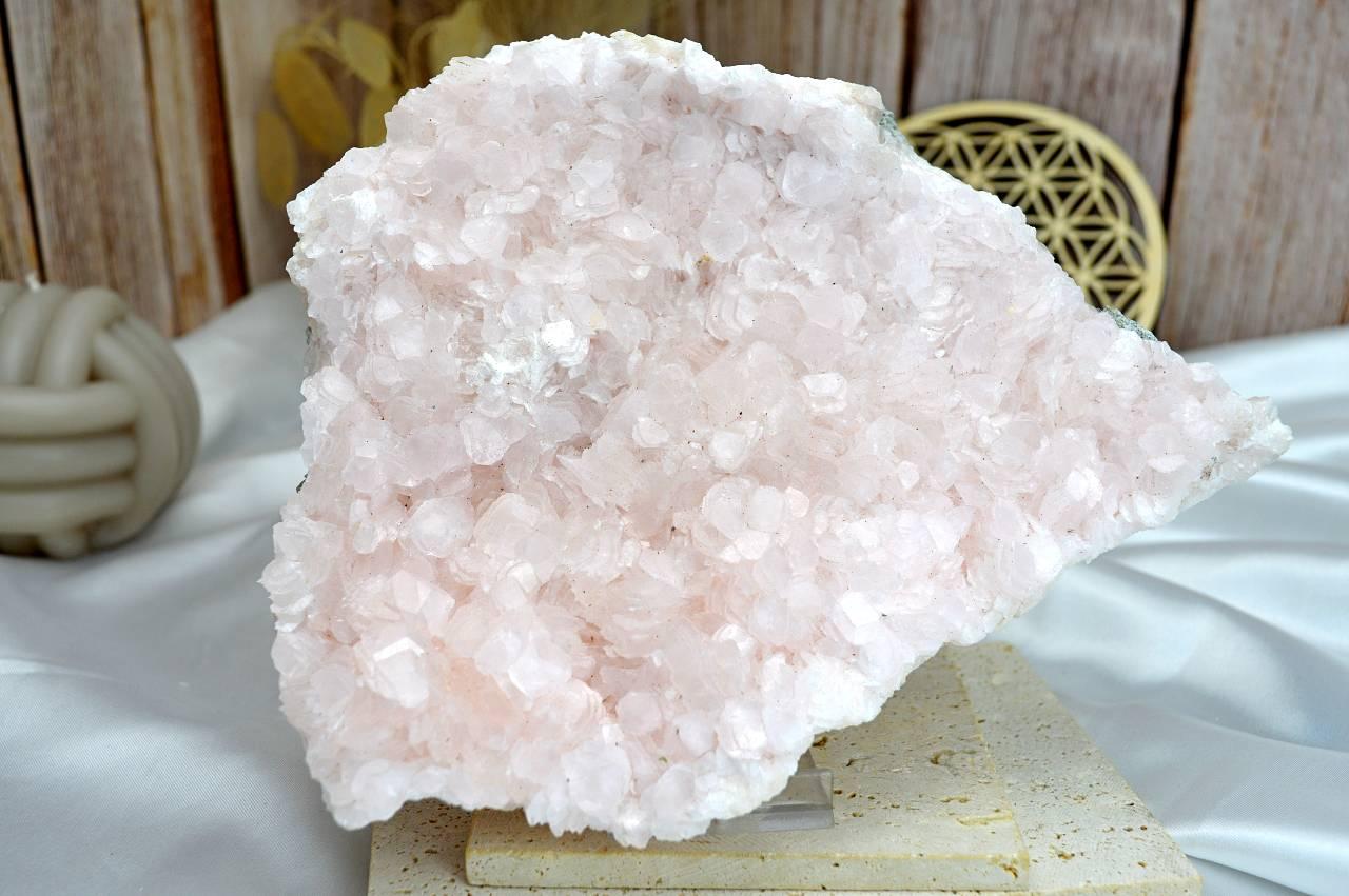 Drúza MANGANOKALCIT #2- Láska, Harmonizácia solar plexus, Vnútorný pokoj, Liečenie zranenej Duše – Obrázok 4