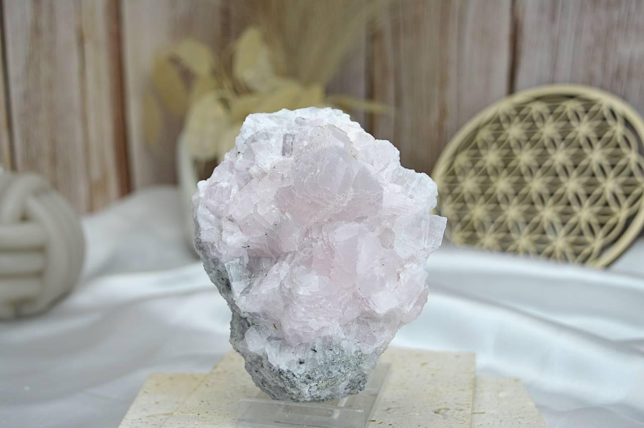 Drúza MANGANOKALCIT #6- Láska, Harmonizácia solar plexus, Vnútorný pokoj, Liečenie zranenej Duše