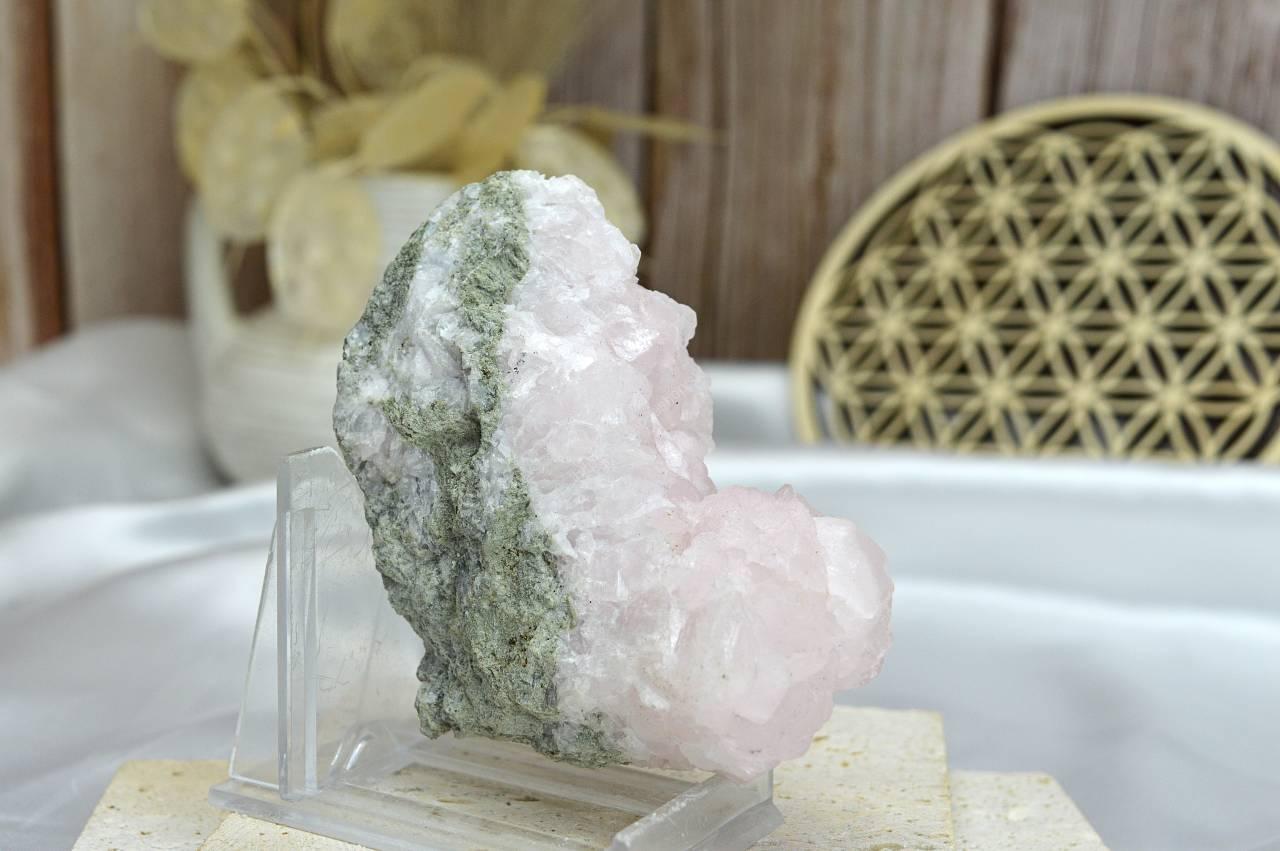 Drúza MANGANOKALCIT #9- Láska, Harmonizácia solar plexus, Vnútorný pokoj, Liečenie zranenej Duše