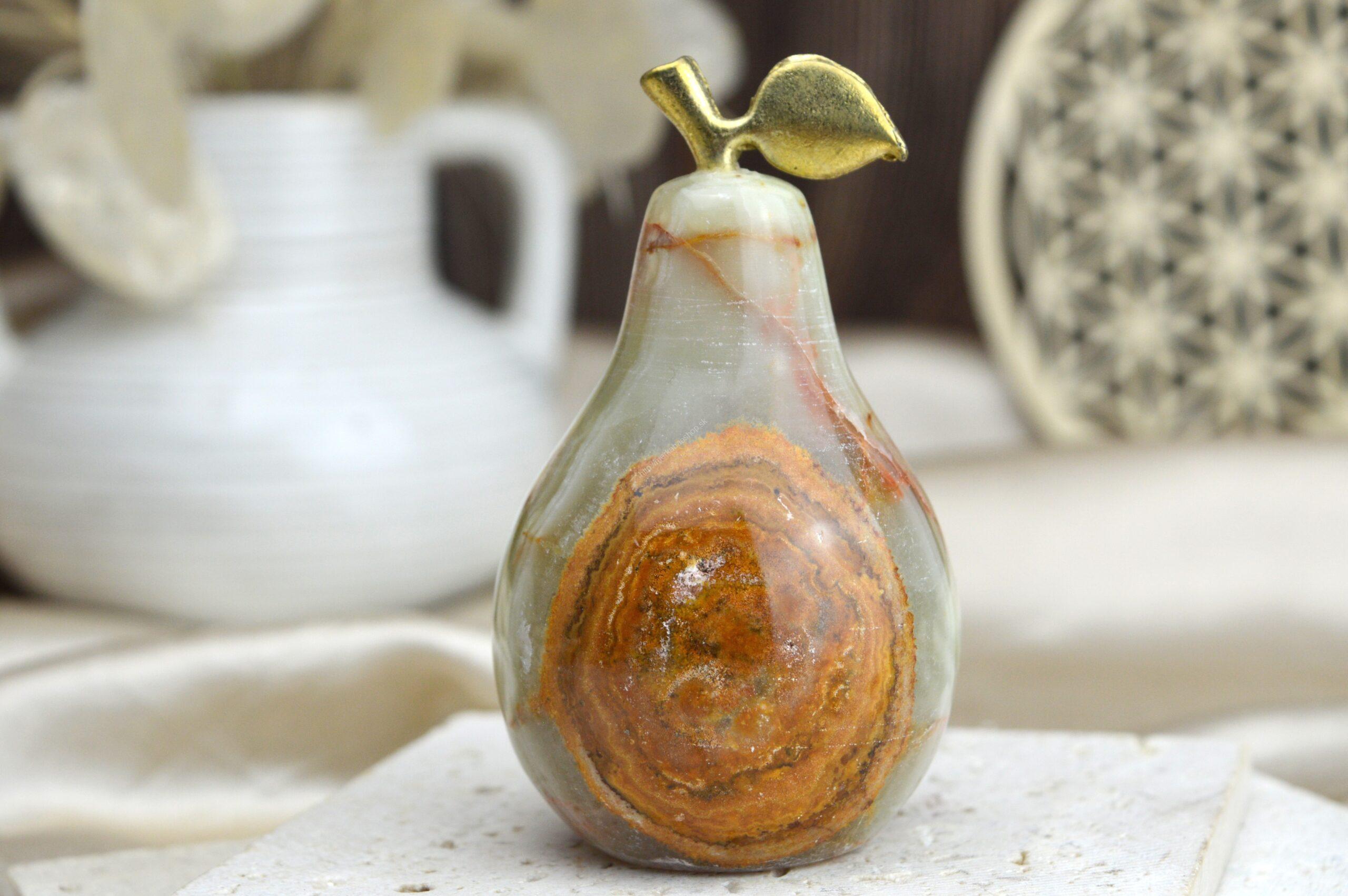 Hruška Zdravia, Plodnosti, Hojnosti a Vitality zo ZLATÉHO ÓNYXU / ARAGONITU #8 – Obrázok 2