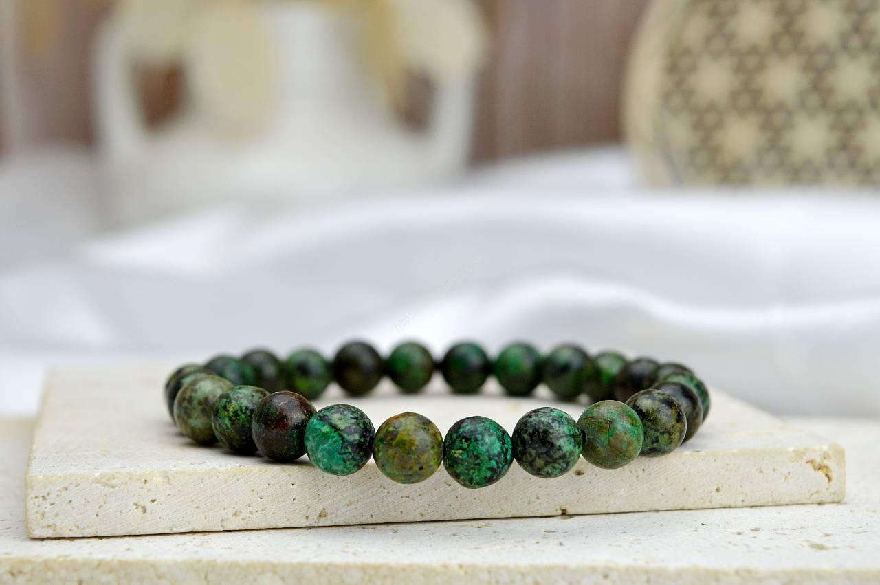 TYRKYS Africký AAA - Pokoj, Ochrana, Šťastie, Bohatstvo, Láskavosť, Úľava pri PTSD, Depresií, Úzkosti