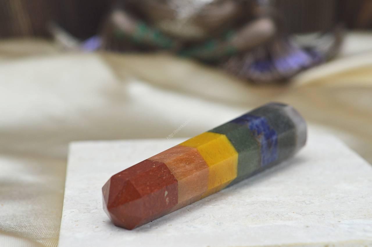 ČAKROVÝ masážny obelisk - 7 čakier – Obrázok 3