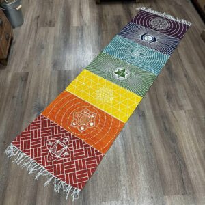 Koberec na Jogu zo 100% Bavlny - 60x200cm - 7 Čakier