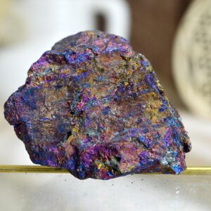 Surový Chalkopyrit #4- Hojnosť, Poznanie, Meditácia, Šťastie, Viera v seba