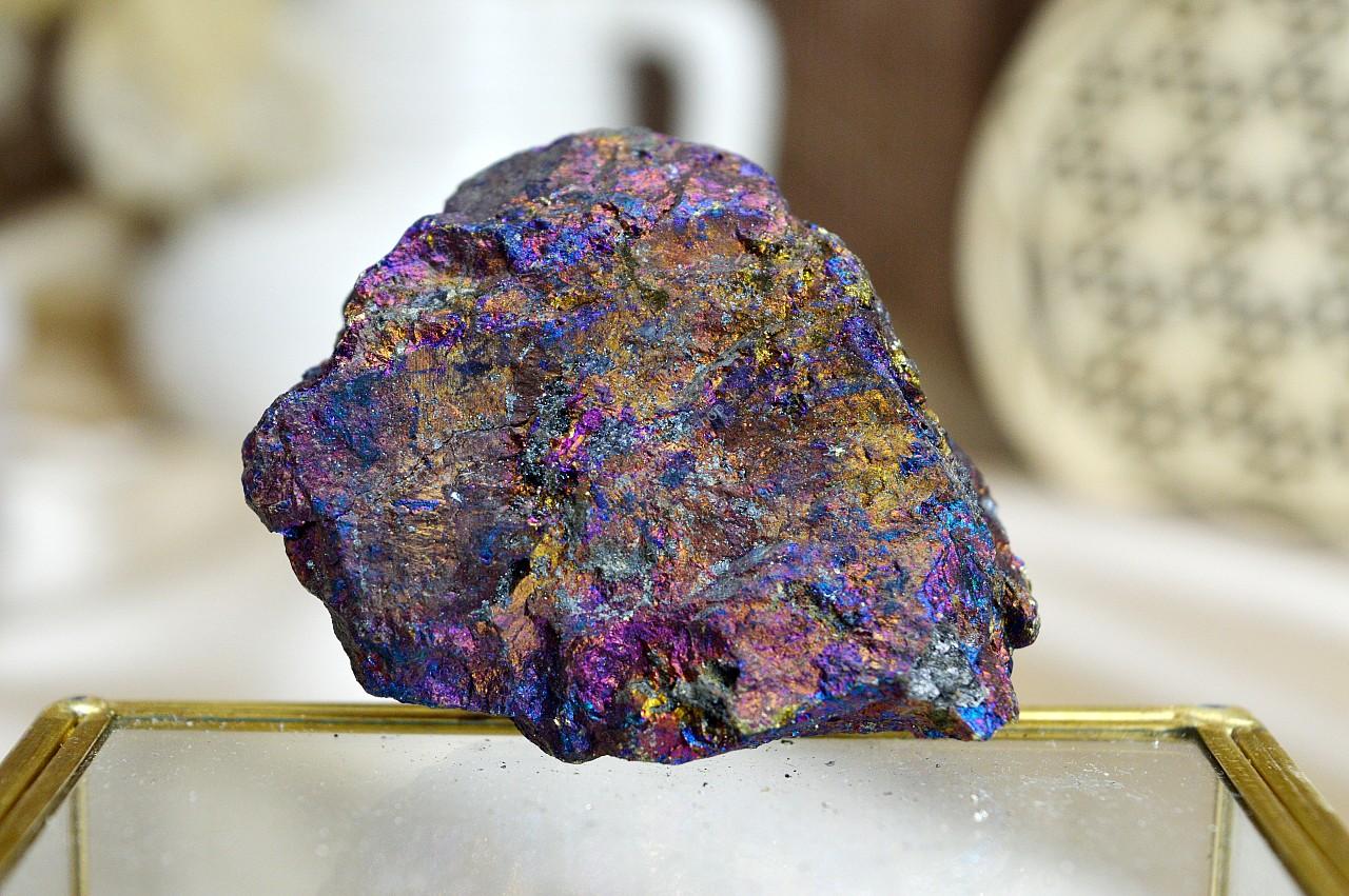 Surový Chalkopyrit #4- Hojnosť, Poznanie, Meditácia, Šťastie, Viera v seba