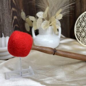 Extra Veľká Plstená Gongová Palica - 23 cm na tibetské misy a gongy