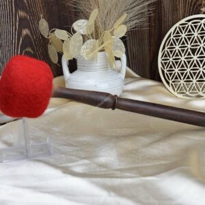 Extra Veľká Plstená Gongová Palica - 30cm na tibetské misy a gongy