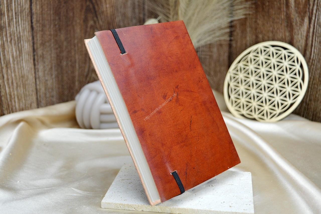 Koženný Zápisník s Gumičkou - Strom Života