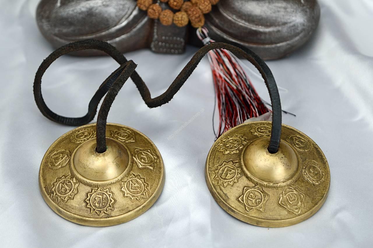 Tibetské Činelky / Tingsha -ÓM- Sedem čakrier – Obrázok 2