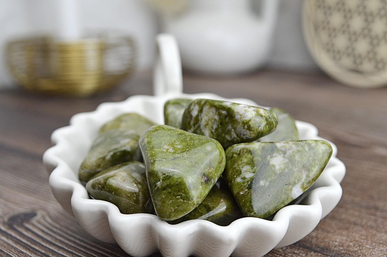 Kamienky EPIDOT - Emocionálna stabilita, Otvorenie srdca, Sebaistota, Navýšenie vibrácií