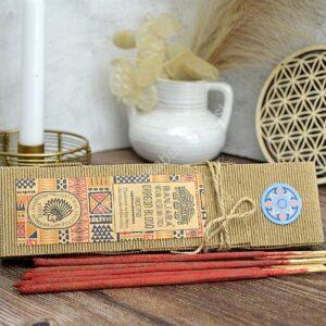 Prírodné dlho horiace Živicové vonné tyčinky BANJARA Rituálna edícia - DRAČIA KRV