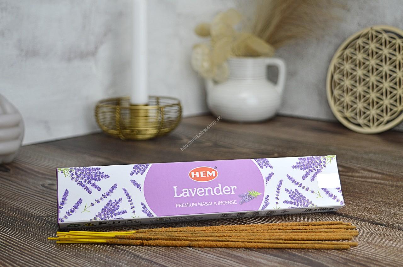 Vonné tyčinky - HEM Premium masala LEVANDUĽA